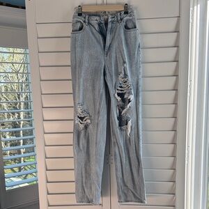 PacSun Light Blue Distressed Boyfriend Jeans